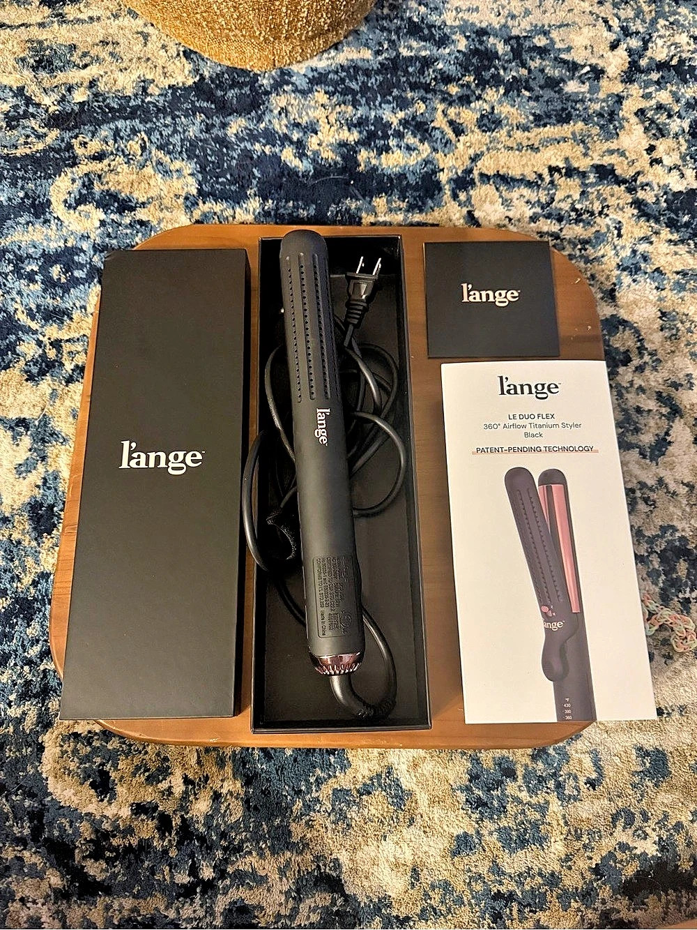 l'ange Le Duo Airflow Styler Black & Pink Like New